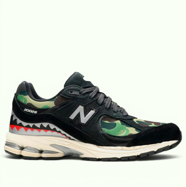 New Balance 2002R BAPE Black (M2002RBF)