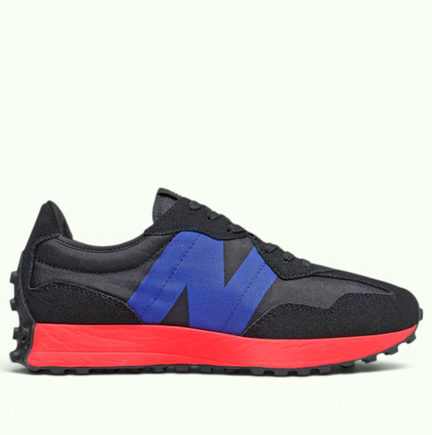 New Balance 327 Black Blue Red (MS327CPB)