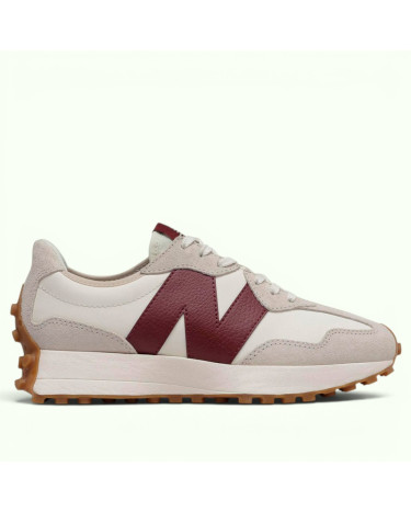 New Balance 327 White Dark Red (WS327KA)