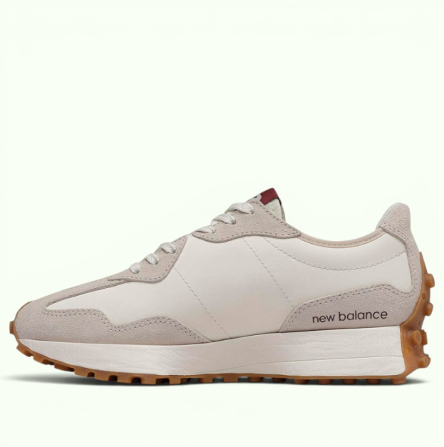 New Balance 327 White Dark Red (WS327KA)