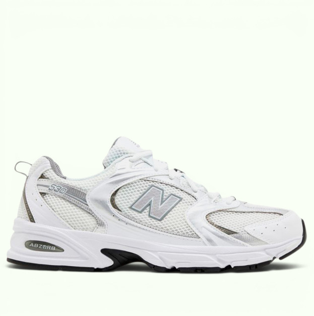 New Balance 530 White Metallic Silver (MR530AD)