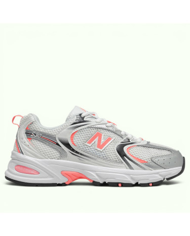 New Balance 530 White Pink Silver (MR530MAC)