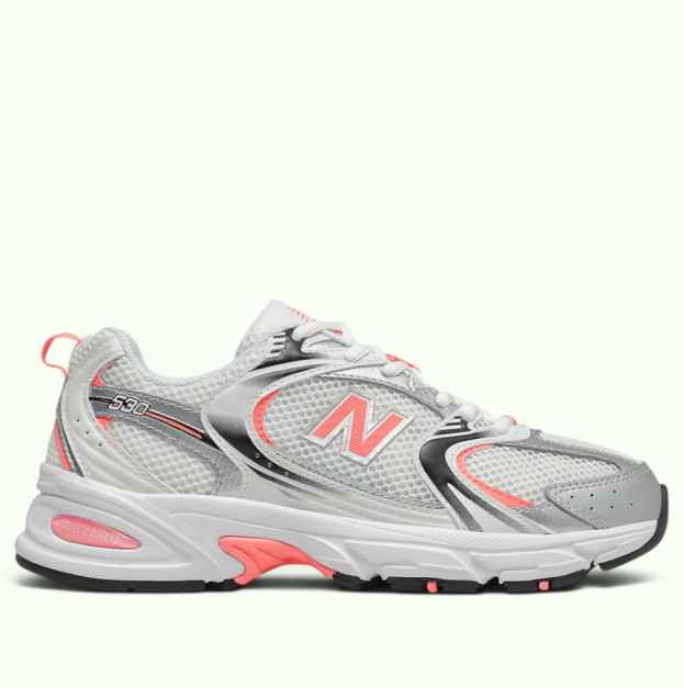 New Balance 530 White Pink Silver (MR530MAC)