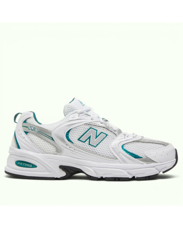New Balance 530 White Silver Green (MR530AB)