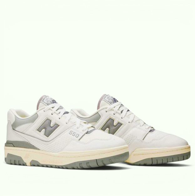 New Balance 550 Aime Leon Dore White Grey (BB550ALE)