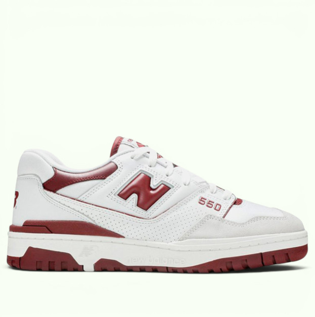 New Balance 550 Sea Salt Burgundy (BB550LI1)
