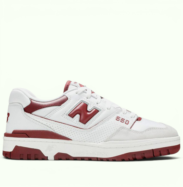 New Balance 550 Sea Salt Burgundy (BB550LI1)