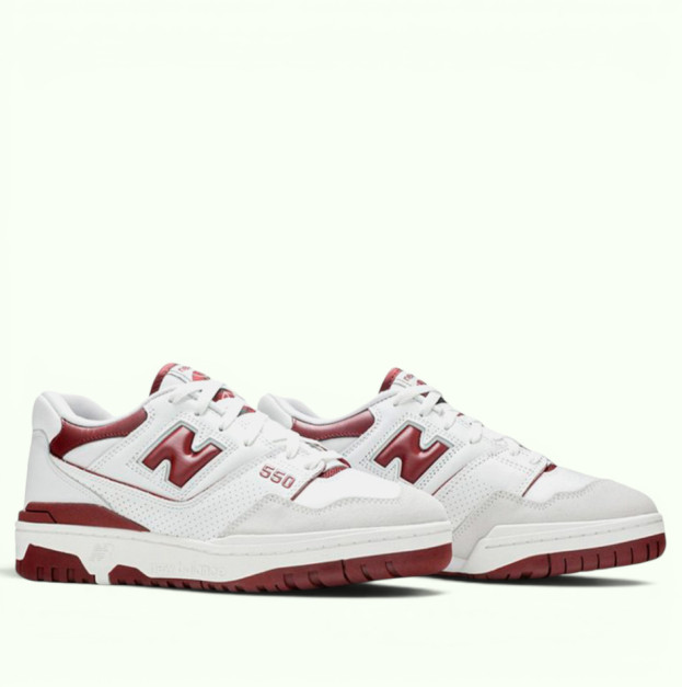 New Balance 550 Sea Salt Burgundy (BB550LI1)