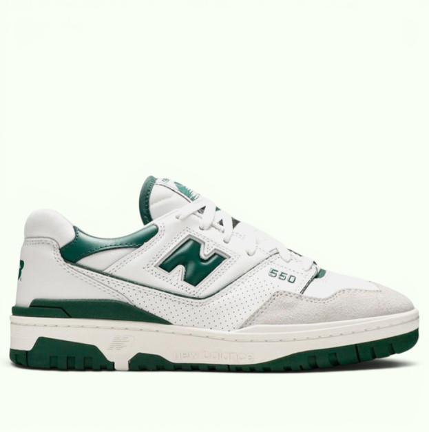 New Balance 550 White Green (BB550WT1)