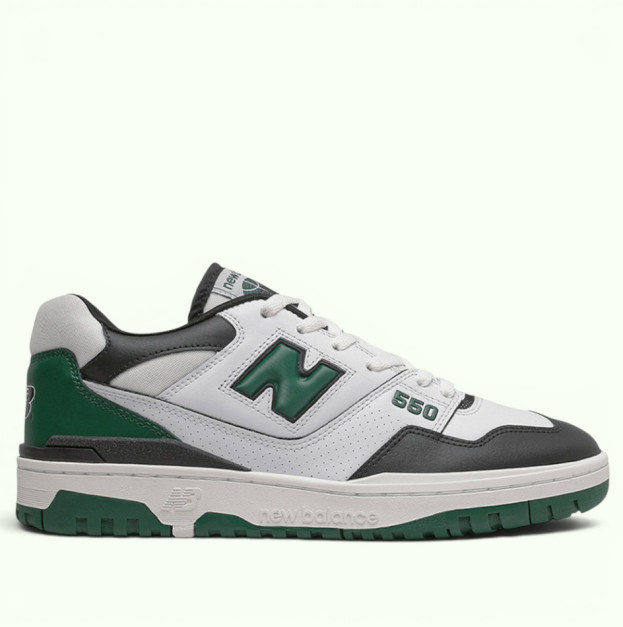 New Balance 550 White Green Black (BB550LE1)