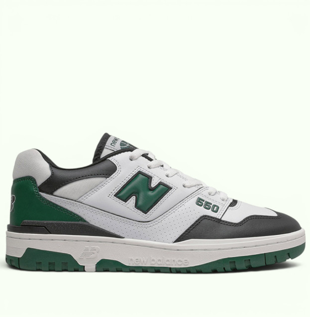 New Balance 550 White Green Black (BB550LE1)