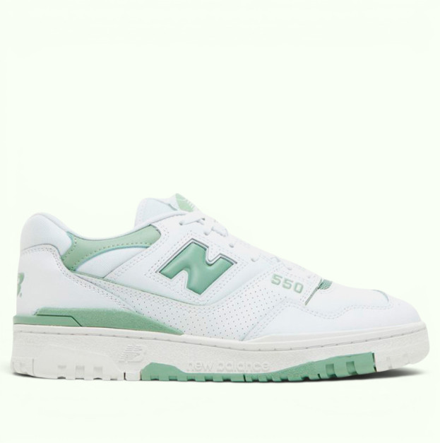 New Balance 550 White Mint Green (BB550FS1)