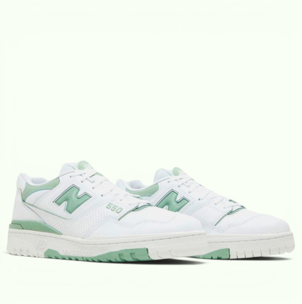 New Balance 550 White Mint Green (BB550FS1)