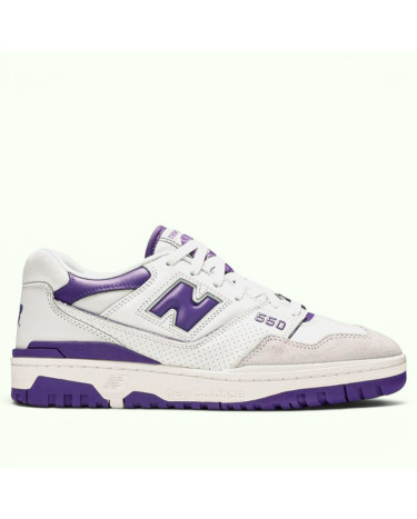 New Balance 550 White Purple (BB550WR1)