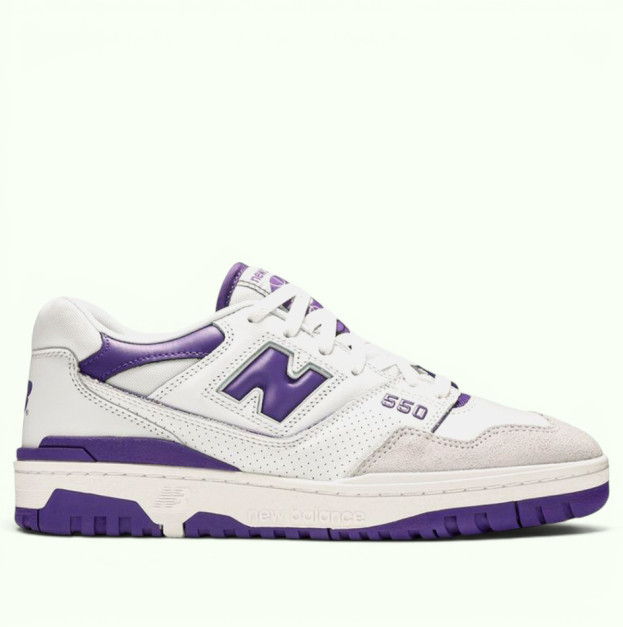 New Balance 550 White Purple (BB550WR1)