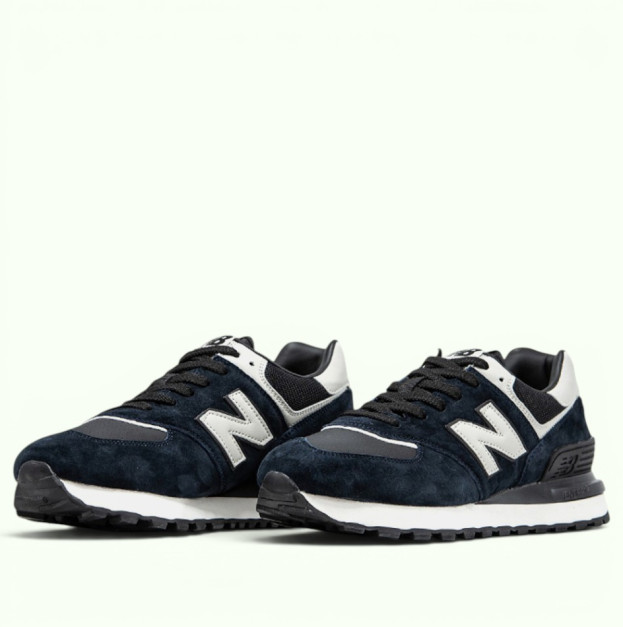 New Balance 574 Black Grey (U574LL2)
