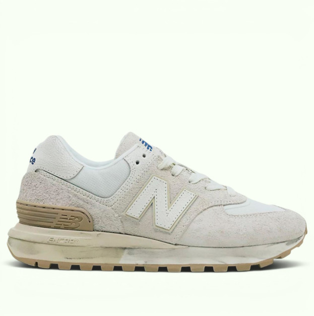 New Balance 574 Legacy Ash Cream Distressed (U574LGRS)