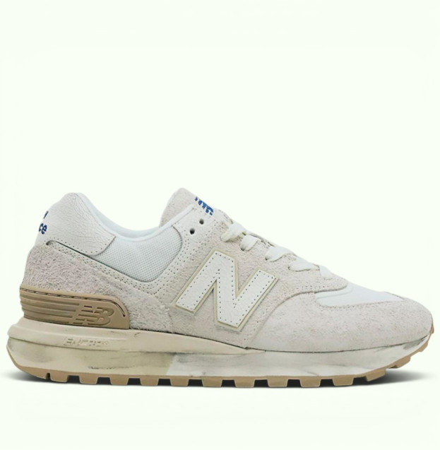 New Balance 574 Legacy Ash Cream Distressed (U574LGRS)