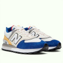 New Balance 574 Legacy White Blue Yellow (U574LGD)