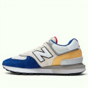 New Balance 574 Legacy White Blue Yellow (U574LGD)