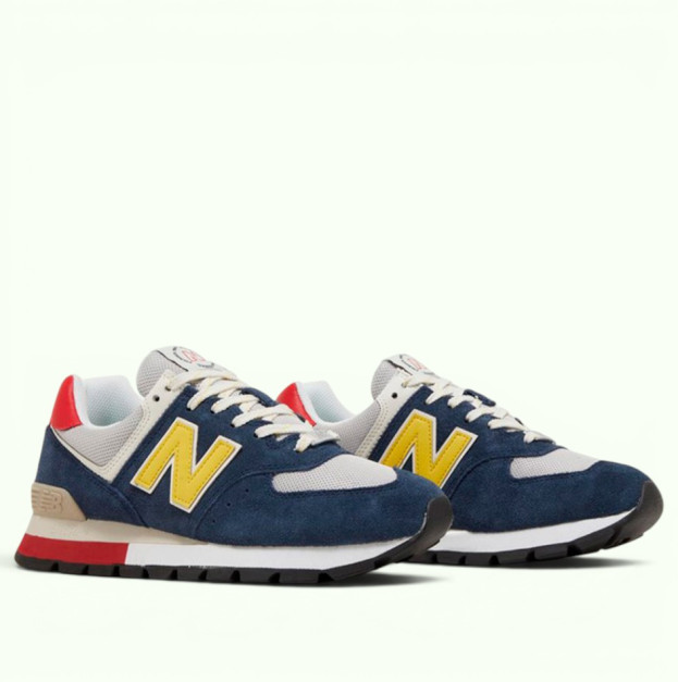 New Balance 574 Rugged Blue Yellow (ML574DVR)