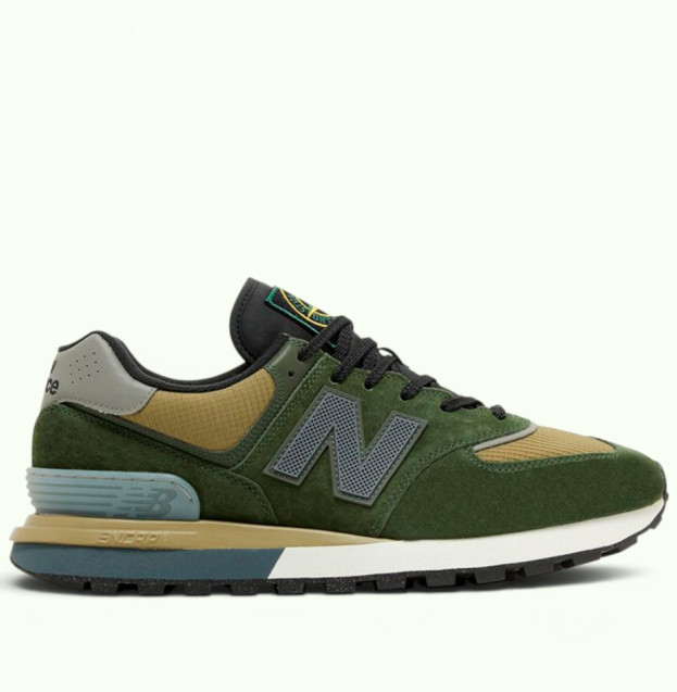New Balance 574 x Stone Island Legacy Dark Green (U574LGIL)