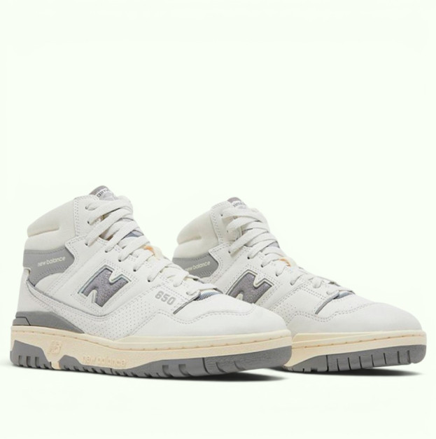 New Balance 650R Aime Leon Dore White Grey (BB650RA1)