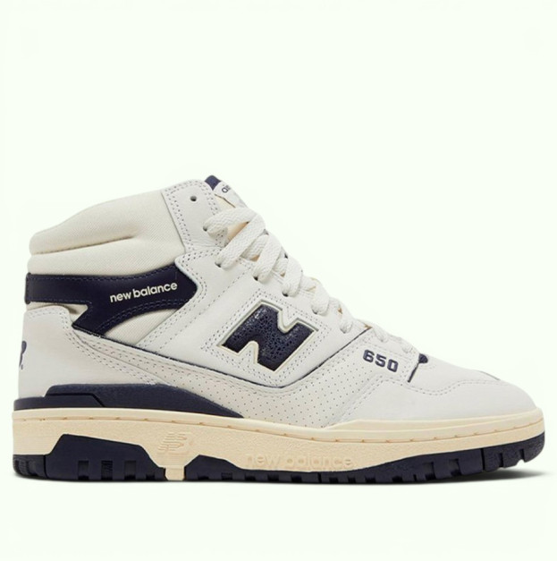 New Balance 650R Aime Leon Dore White Navy (BB650RD1)