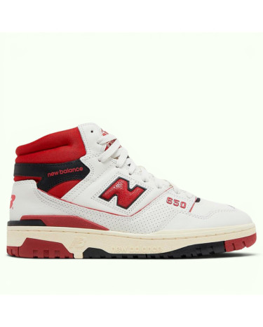 New Balance 650R Aime Leon Dore White Red (BB650RE1)
