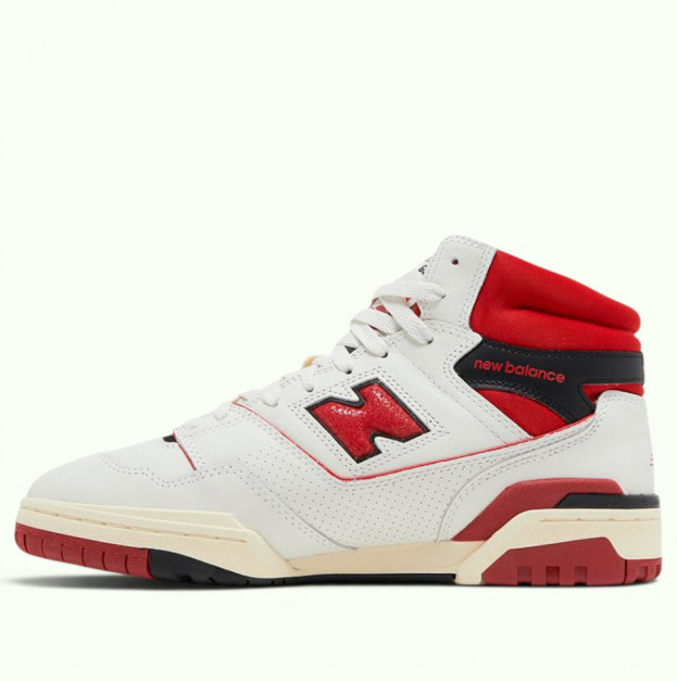 New Balance 650R Aime Leon Dore White Red (BB650RE1)