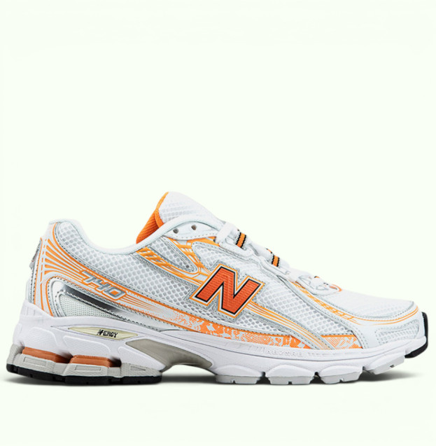 New Balance 740 White Orange (MR740SE)