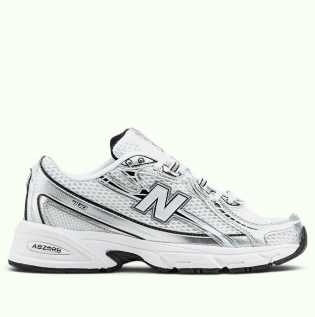 New Balance 740v2 White Silver Black (U740WN2)