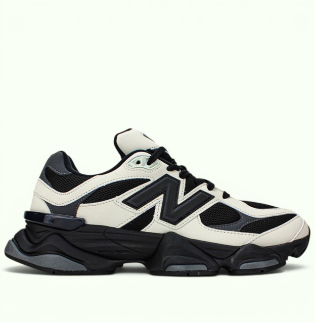 New Balance 9060 Off White Black (U9060ZBS)
