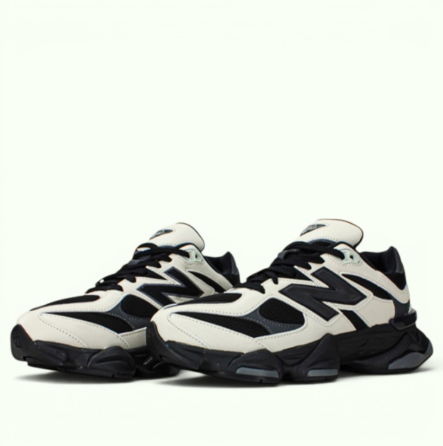 New Balance 9060 Off White Black (U9060ZBS)