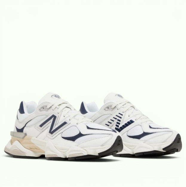 New Balance 9060 White Navy (U9060VNB)