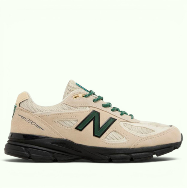 New Balance 990v4 x Teddy Santis Made in USA Macadamia Nut Black (U990GB4)