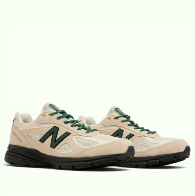 New Balance 990v4 x Teddy Santis Made in USA Macadamia Nut Black (U990GB4)