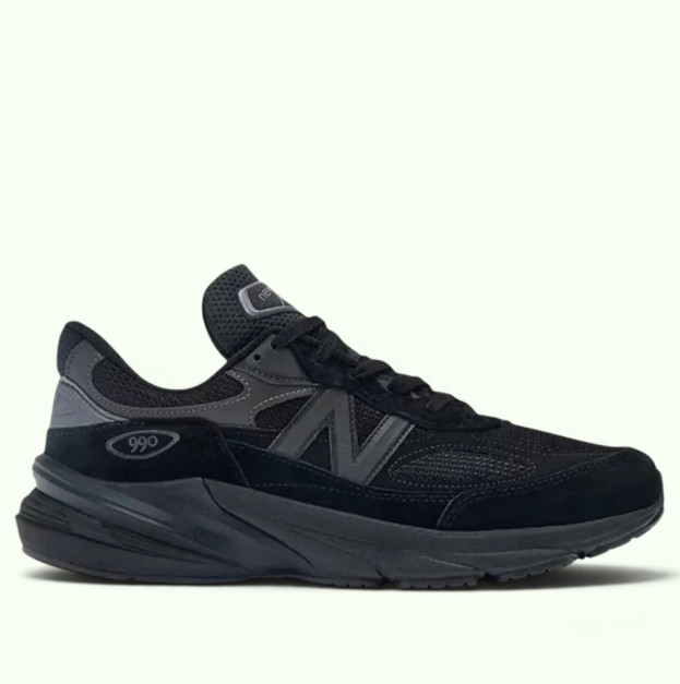 New Balance 990v6 Made in USA Triple Black (U990BB6)