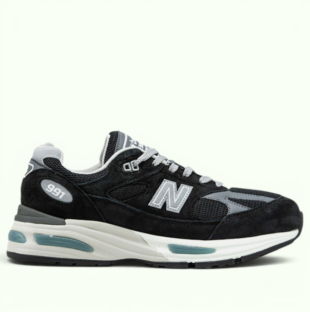 New Balance 991v2 Made in England Black (U991BK2)