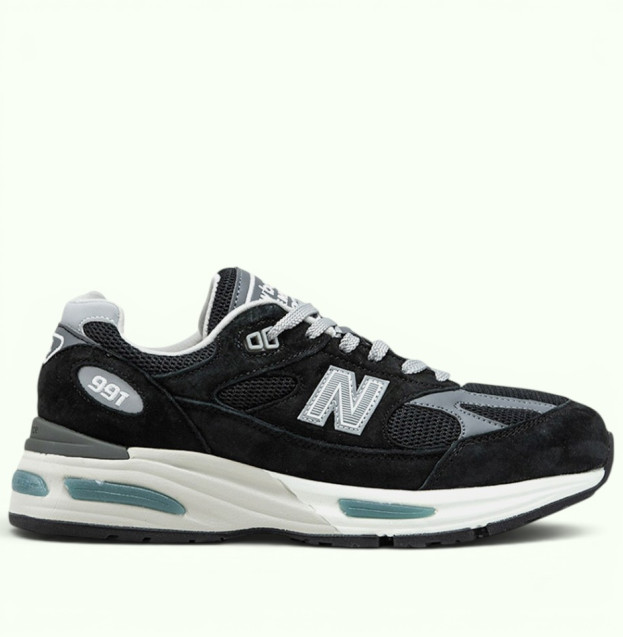 New Balance 991v2 Made in England Black (U991BK2)