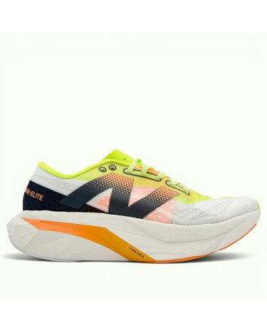 New Balance FuelCell Rebel V4 White Bleached Lime Glo (MFCXLL4)