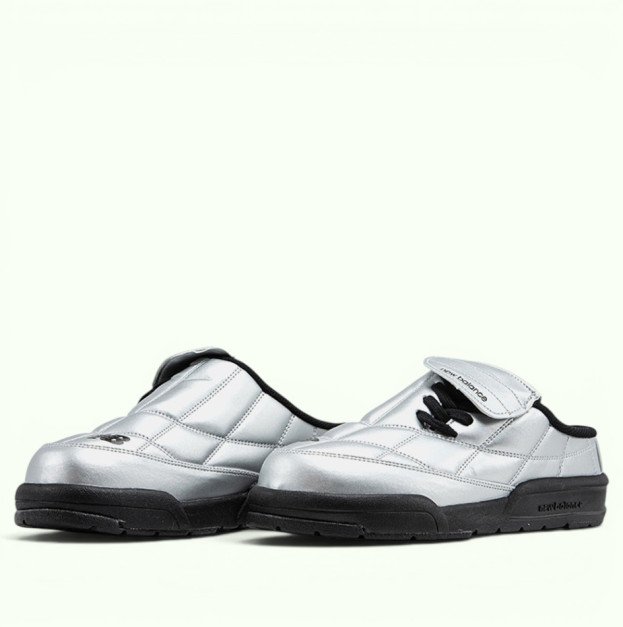 New Balance Terrace Mule Silver Black (NBRJEF730S)